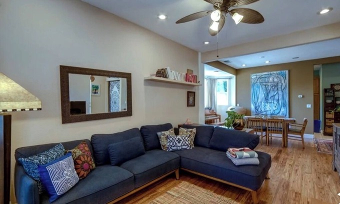 Ukiah House | Stylish, Eclectic two bedroom Retreat Near Downtown & Redwood