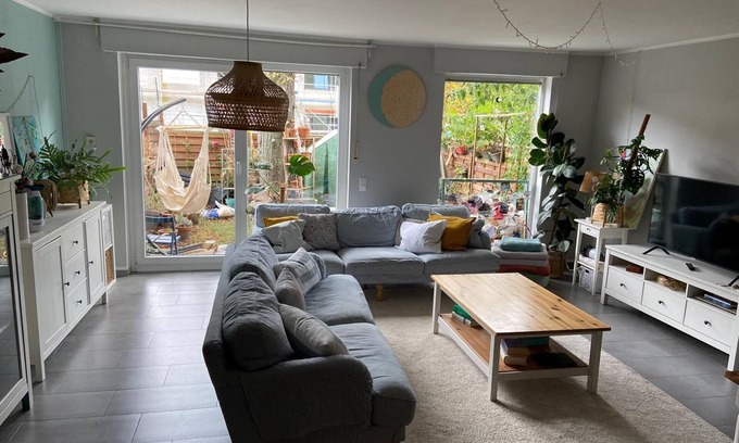 Dortmund Apartment | Stylish maisonette apartment with home factor and forest access