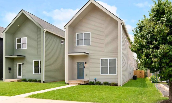 Fall Creek Place House | Stylish Oasis: 4BR, Hot Tub, Near Downtown