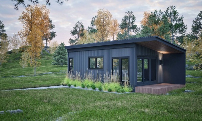 Pepin Cabin | Stylish One Bedroom Cabin at Woods & Co Weddings + Events
