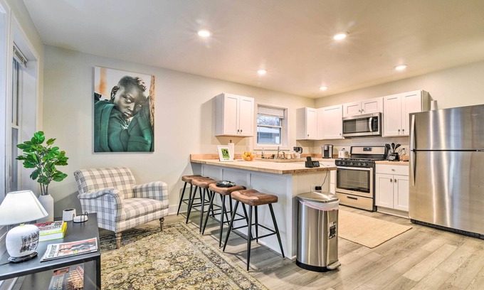Lansing House | Stylish Retreat w/Yard < 5 Mi to MSU Campus