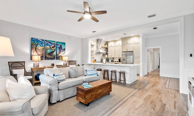 Watercolor Condo | Stylish WaterColor Home - 2BR, 2BA, Wrap Balcony + Resort Perks + 2 Bikes