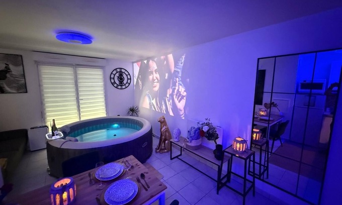 Avion Apartment | Suite Eden Spa, Appart’hôtel bien être , Patio
