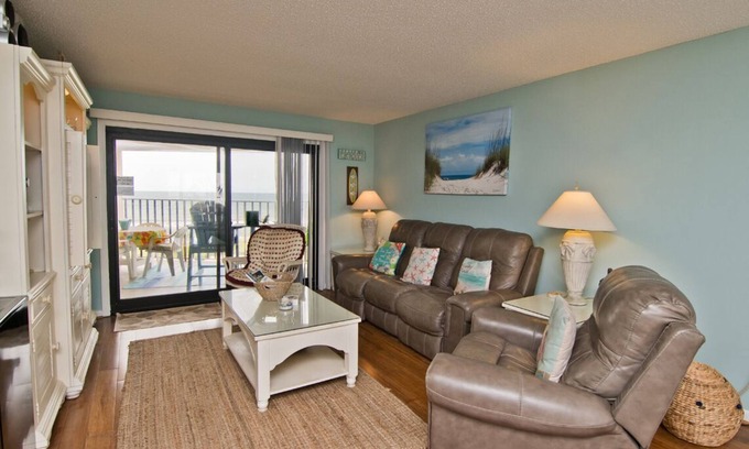 Salter Path Condo | Summer Winds B-439, Oceanfront Condo in Indian Beach, NC!