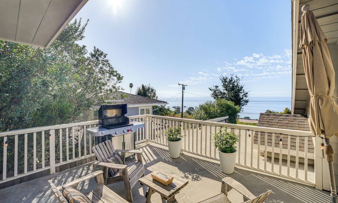 Santa Barbara House | Summerland Home w/Beach Supplies: Walk to Beach!