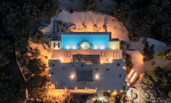 Spartylas Villa | Summerwine Villa 12 Guests Luxury Villa | Infinity Pool & Magnificent Sea Views