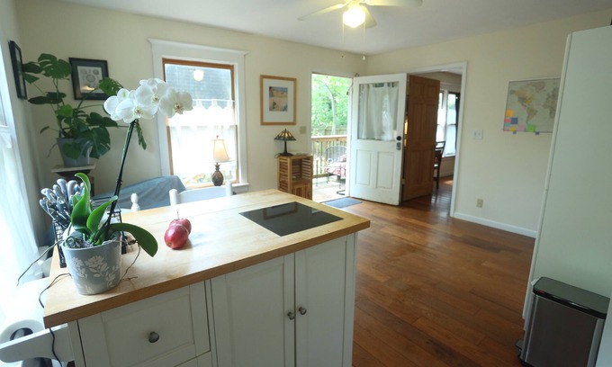 Decatur Apartment | Sun-filled, private apartment, with your own petite deck. Pet friendly.
