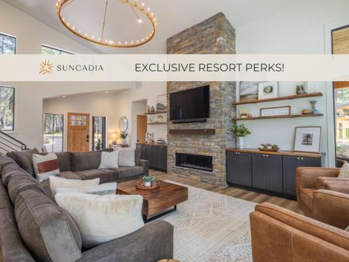 Roslyn House | Suncadia 5 Bdrm Home Nestled in the Forest Perfect Private Retreat