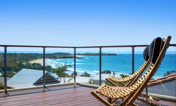 Emerald Beach House | Sundecks - Stunning Oceanview Beach House in Emerald Beach