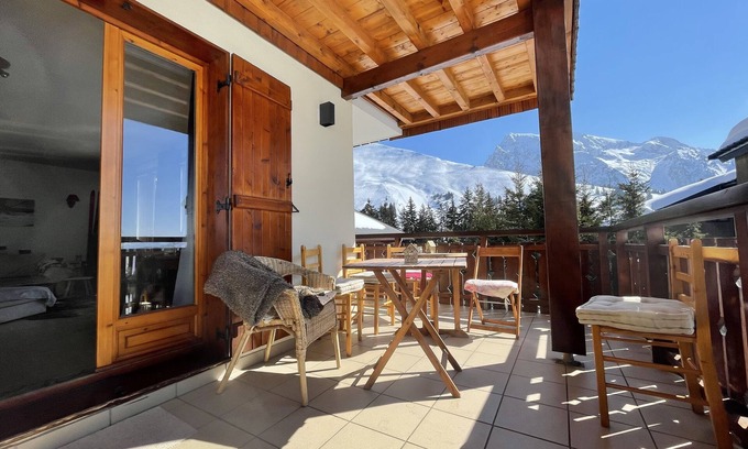 Manigod Ski Chalet | Sunny Chalet Col de Merdassier 10 minutes from La Clusaz