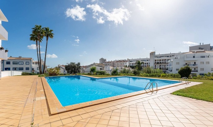 Albufeira Apartment | Sunny Retreat w/Pool and Balcony by LovelyStay