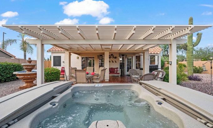 Red Mountain Ranch House | Sunrise Mountain | Outdoor Oasis, Hot Tub, Close to Hiking