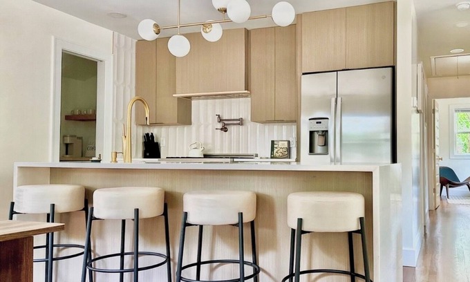 Raleigh House | Sunroom Bliss, Dry Bar Delight, One Level, Walk-in Shower: Behind Duke Hospital