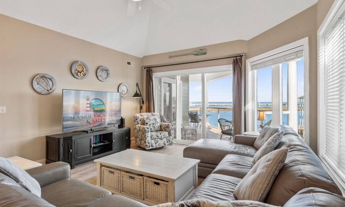 Chincoteague Condo | Sunset Bay 306 - Spectacular Bay Views and a Bayfront Pool!