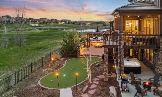 Aurora House | Sunset Casa: Golf & Lake Views, Hot Tub, Fire Pit, Sleeps 16