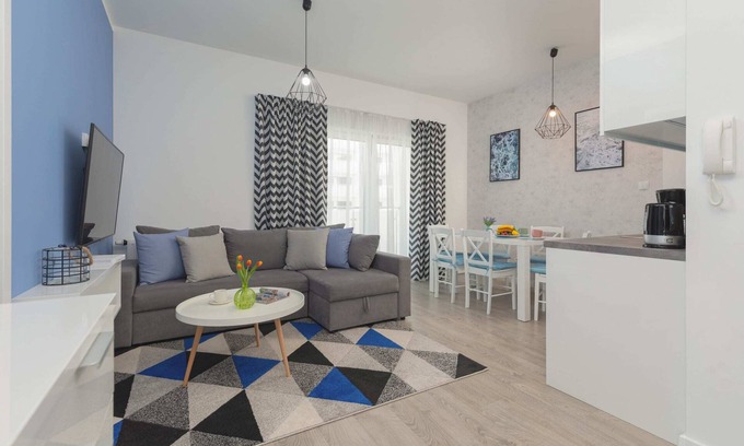 Grzybowo Apartment | Sunset Resort 106 | 2 Bedrooms | Parking | Terrace