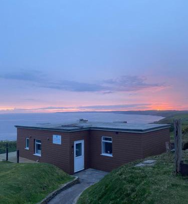 Saint John House | Sunset sea view chalet with hot tub