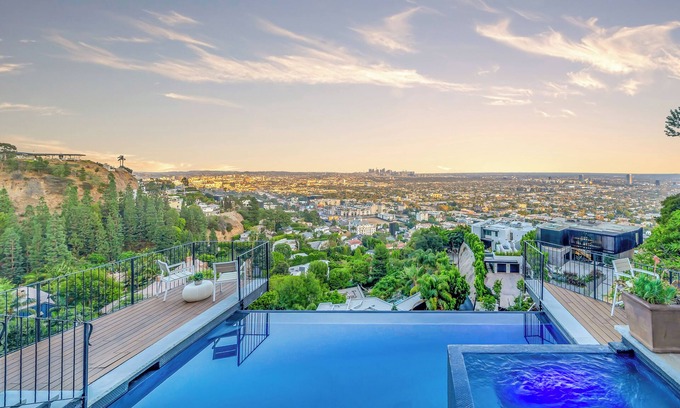Hollywood Hills West Villa | Sunset Strip Skyline View