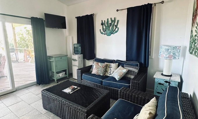 Sandy Bay Hotel | Sunset View Condo @ The Blue Bahia Resort in Sandy Bay