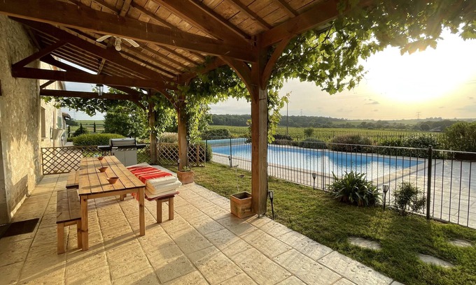 Les Leves-et-Thoumeyragues Villa | Superb property in the middle of the vineyards