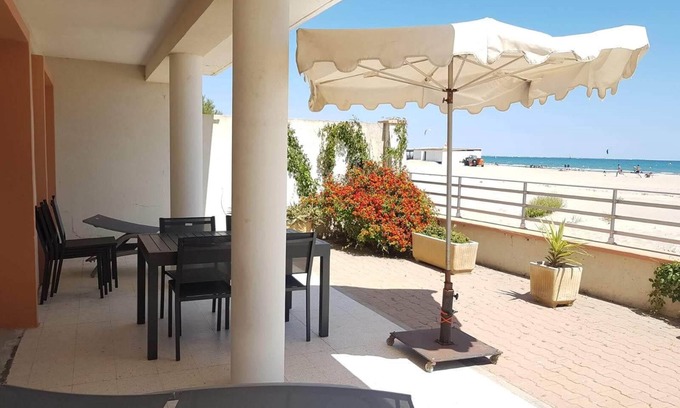 Palavas-les-Flots House | Superb 90 m2 villa directly on the beach of Palavas Montpellier