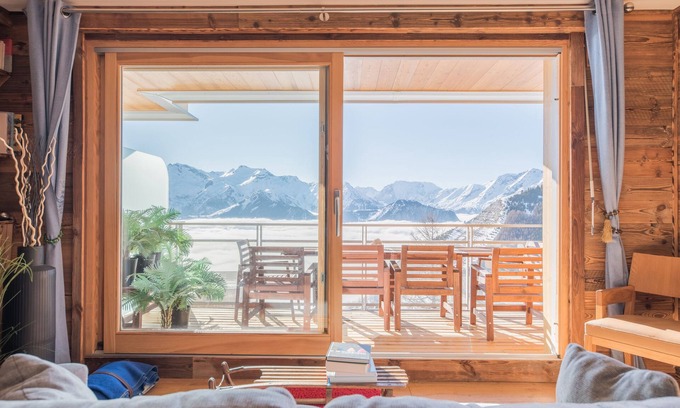 Viel-Alpe Apartment | SUPERB APARTMENT. 120M2 - STUNNING VIEW - SKI ON FOOT/UNIQUE APPRT. WITH VIEW