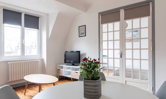 Intra Muros Apartment | Superb bright T2 apartment in a unique location St Malo 200m from the beach