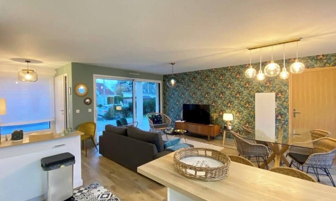 Merlimont-Plage House | Superb cottage for 4 people with views of the dunes