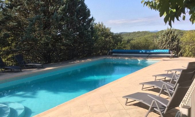 Saint-Antonin-du-Var Villa | Superb secluded villa with stunning views and heated pool