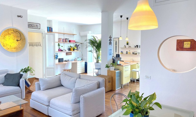 Milan Apartment | Superior attic with terrace