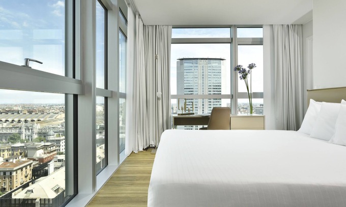 Centro Direzionale Apartment | Superior three-room apartment with city view - Torre Galfa Milan | UNA Esperienze