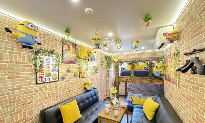 Tsurumi Ward Condo | Support for 8 persons! A fun room with Minions on the rampage! Kyocera Dome 9 min, USJ 20 min, 2 stations to Namba / Dotonbori / Only 4 min from Taisho station to the room (3 min from Taisho subway station)