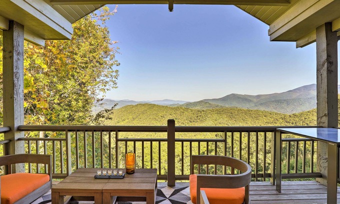 Mountain Air Condo | Surrounded by Nat'l Forest: Condo w/Majestic View