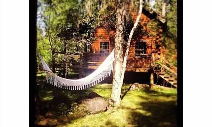 Bigfork Cabin | Swan Cottage, Delightful private log cabin