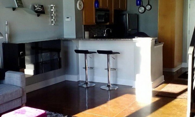 Fourth Ward Condo | Swanky Loft Condo in Downtown CLT