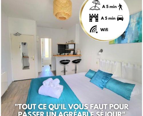 Courtoisville-Sillon-Moka Apartment | Swann - A 2 pas de la plage !