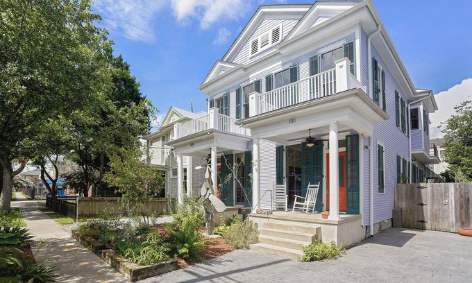 Touro House | Sweet, historic 4BR w/private YARD & porches in safe Uptown area - WalkScore 93