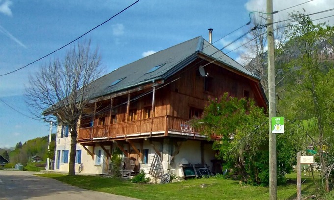 Aillon-le-Vieux Apartment | Sweet typical appartment in our typic Bauge Farmhouse, with Nordic Bath