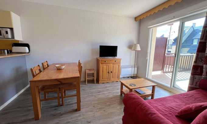 Germ Apartment | T2 Apartment with terrace and Spassio access, near slopes, 6 people, pet-friendly