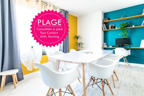 Centre-Ville Apartment | T2 Cosy a 100m de la plage, Saint-Pierre, Luma Appart