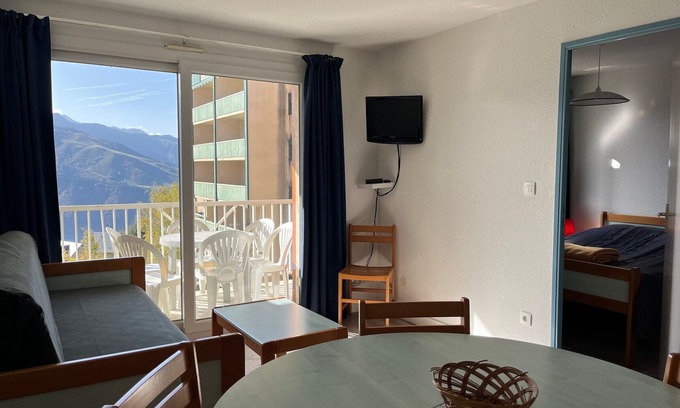 Peyragudes Apartment | T2 Peyragudes 6 pers with balcony, near slopes, free shuttle
