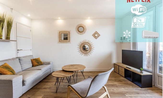 Saint-Jory Apartment | *T3 *24h/24h*Internet* 12mn de Toulouse en Train*