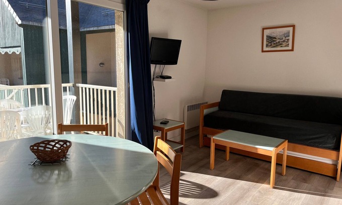 Peyragudes Apartment | T3 apartment Peyragudes 6 ppl, balcony, ski-in, shuttle, spa, pets welcome, parking