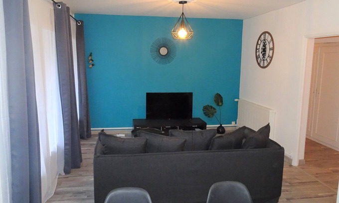 Montlucon Apartment | T3/T4 apartment near the banks of the Cher river
