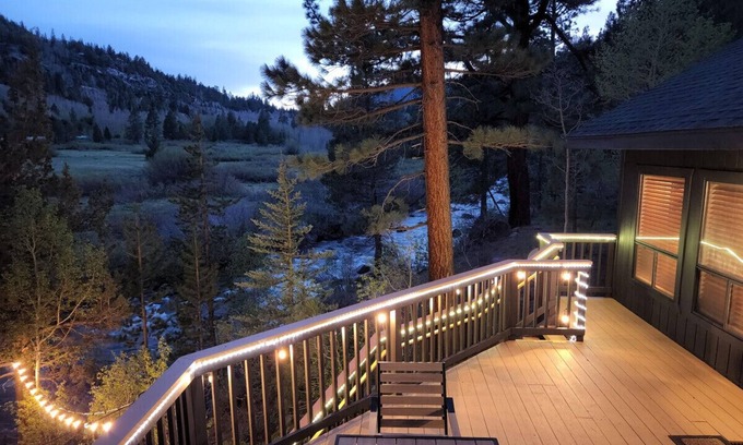 Markleeville Cabin | Tahoe River Cabin on Private Beach
