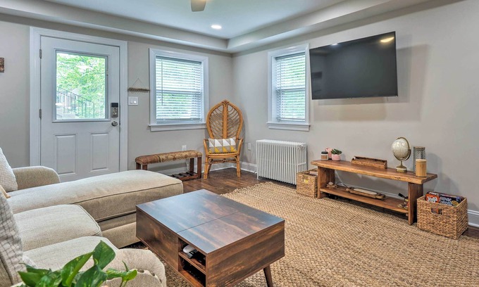 Takoma Park Apartment | Takoma Park Apt w/Wood Fire Pit < 8 Mi to DC