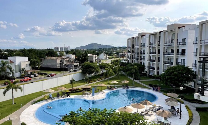 Tezoyuca Apartment | Tenis, Golf y Alberca, hermoso Condo para descanso