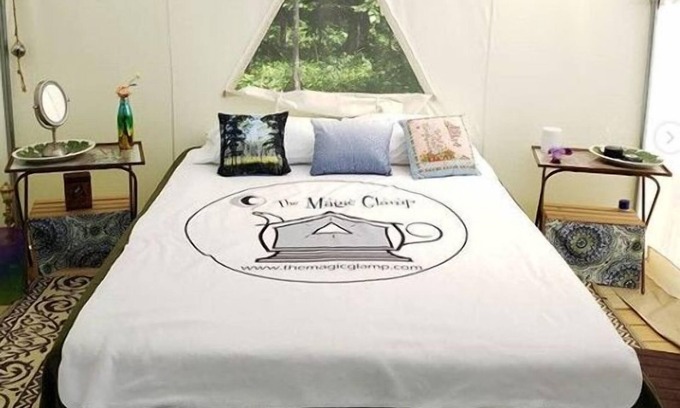 Argyle RV Rental | Tentrr Signature Site - The Magic Glamp Luxury in the Woods of Upstate NY with L