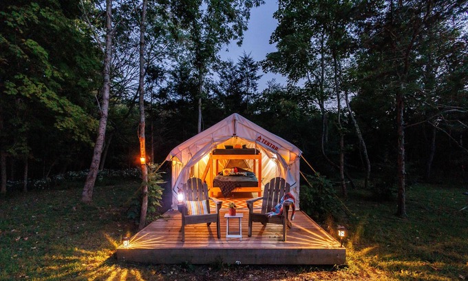 Ottsville RV Rental | Tentrr Signature Site - Nockamixon Forest Camp