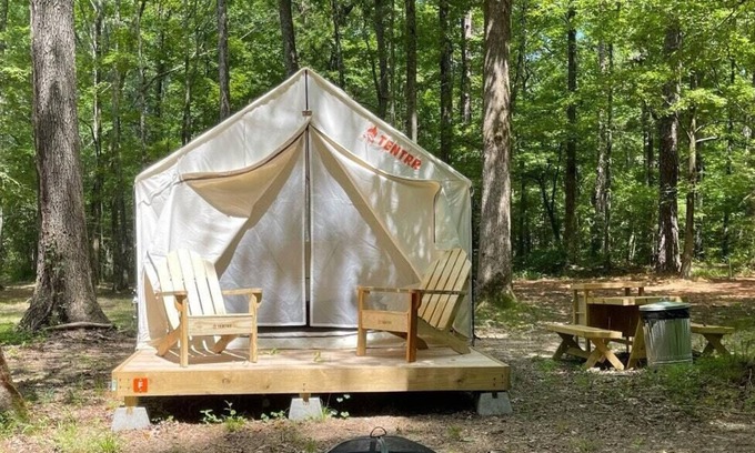 Holly Springs RV Rental | Tentrr State Park Site - Mississippi Wall Doxey State Park - Woodland F - Single